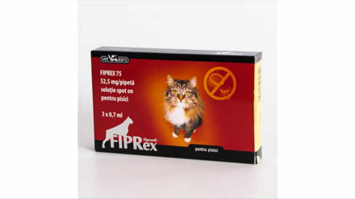 Fiprex pentru pisici - 3 pipete Antiparazitare