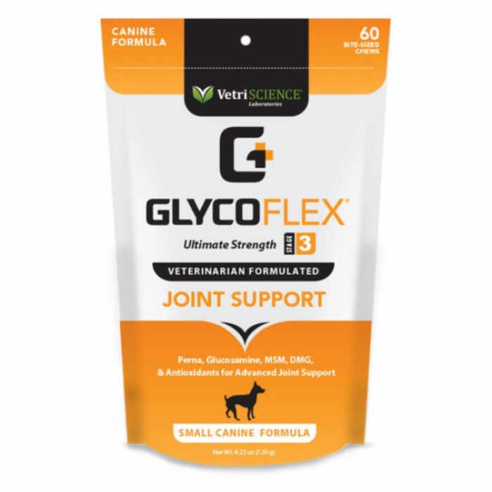 Glyco Flex III Bite-sized Chews, VetriSCIENCE - 60 Tablete