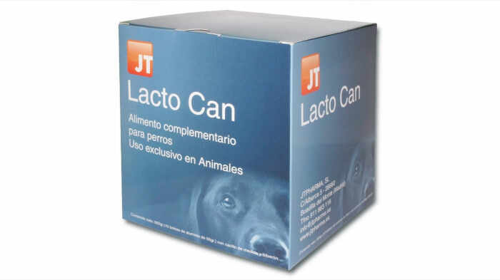 JT- LACTO CAN Lapte praf pentru caini - Biberon + Tetine incluse - 10 X 50 g