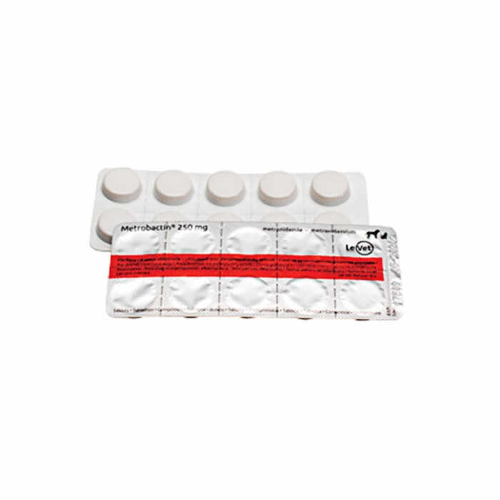 Metrobactin 250 mg, 2 x 10 comprimate