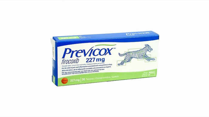 Previcox 227 mg 30 tablete masticabile pentru caini
