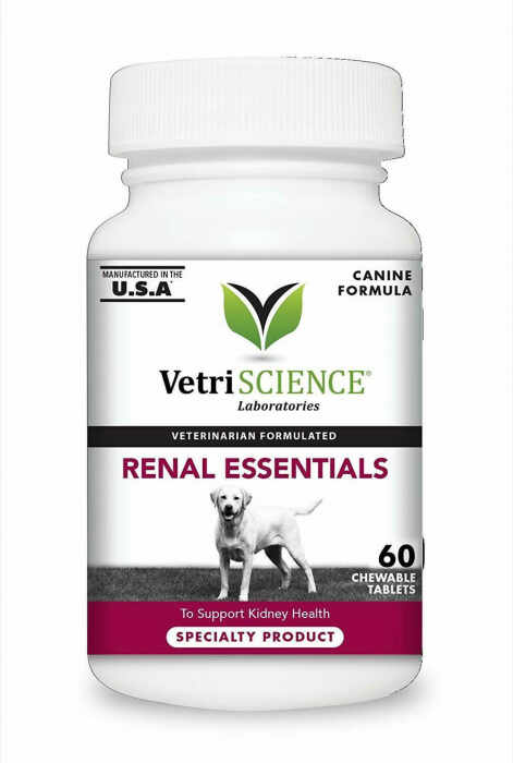 Renal Essentials for Dogs VetriScience - 45 tablete