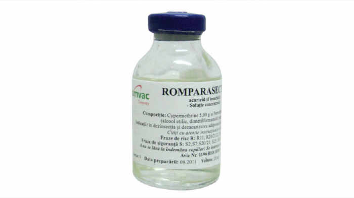 ROMPARASECT 5 % Solutie concentrata 20 ml