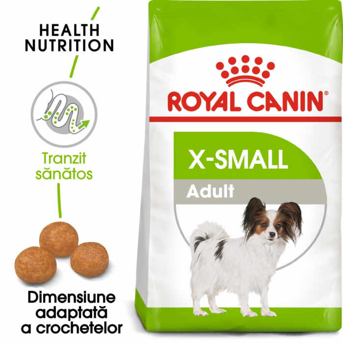 Royal Canin X-Small Adult, hrana uscata caini, 1.5 kg