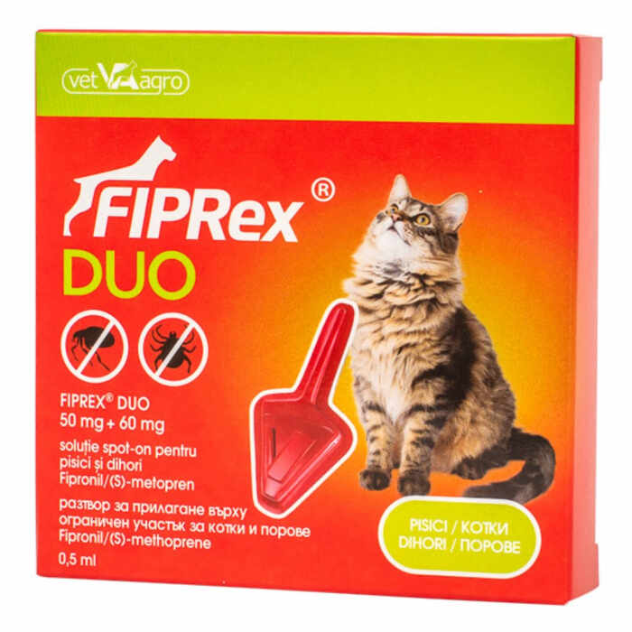 Fiprex Duo Cat x 1 pipeta antiparazitara