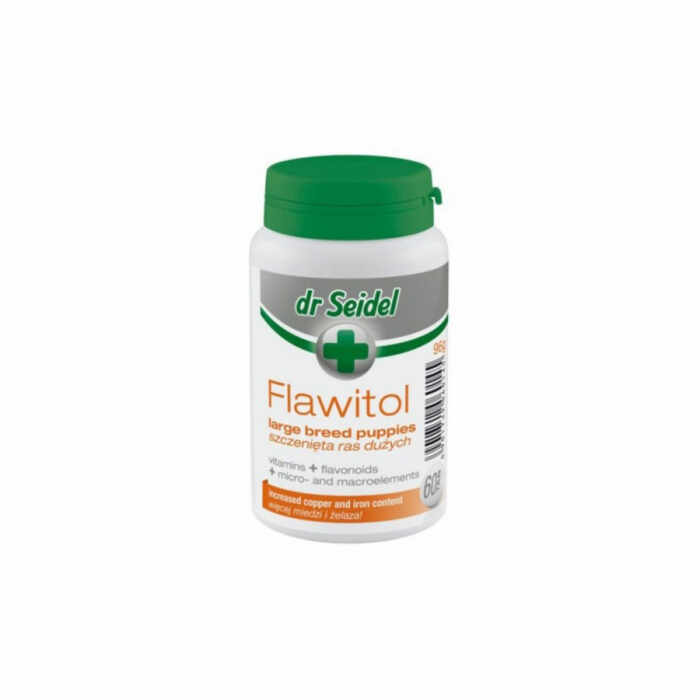 Flawitol Puppy Large Breed, Dr. Seidel, 60 Tablete