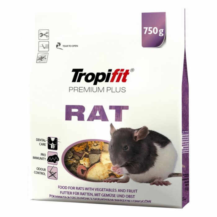 Hrana pentru sobolani Tropifit Premium Plus Rat , 750g