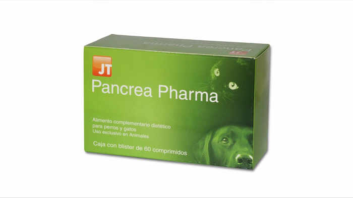 JT - PANCREA PHARMA pentru caini si pisici, 60 TABLETE
