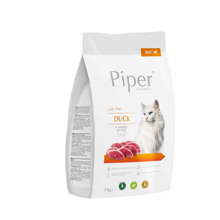 Piper Adult Cat hrana uscata, rata, 3 kg