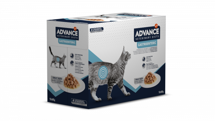 Hrana umeda pisici Advance Gastroenteric - plic 12x85 g