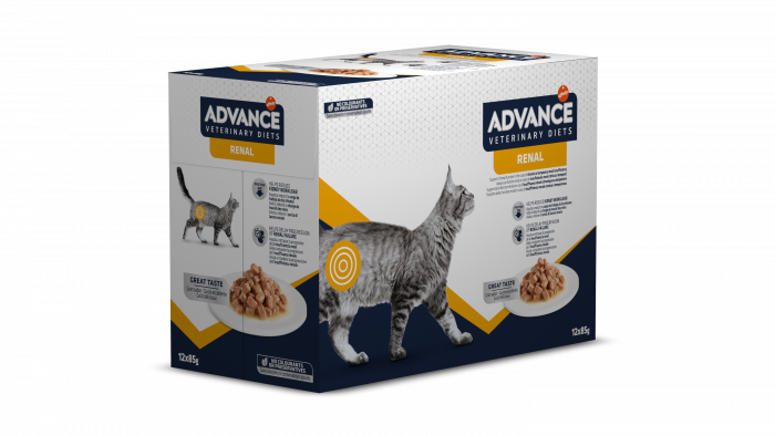 Hrana umeda pisici Advance Renal - plic 12x85 g