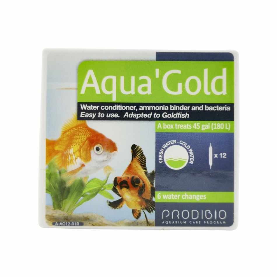Solutie tratare apa Prodibio Aqua Gold 12 fiole