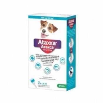 ATAXXA 100, deparazitare externă câini, pipetă repelentă, S(4 - 10kg), 3buc
