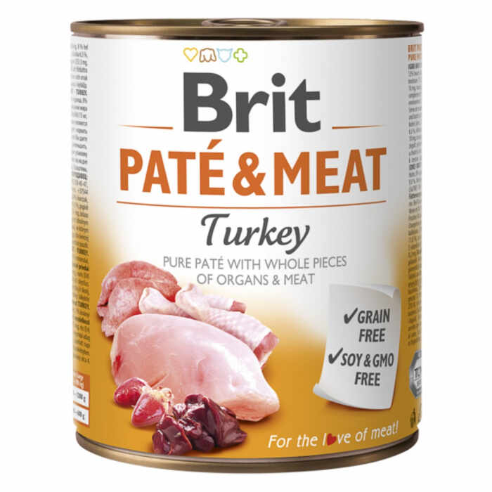Brit Pate and Meat Turkey 800 g