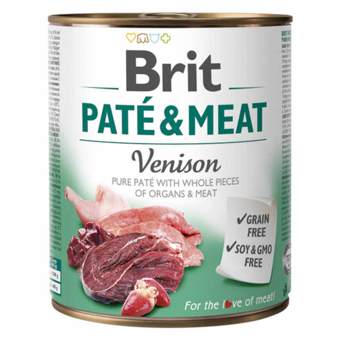 Brit Pate and Meat Venison 800 g