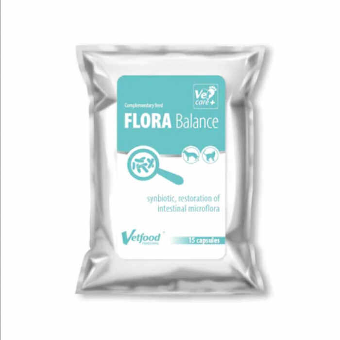 VetFood-Flora Balance, 15 capsule