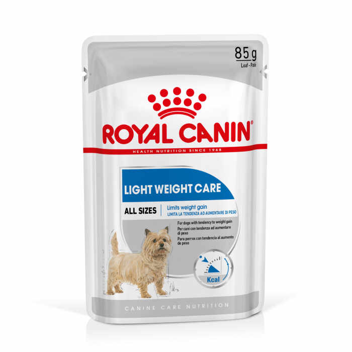 Royal Canin Light Weight Care Adult hrana umeda caine, limitarea cresterii in greutate (pate), 85 g