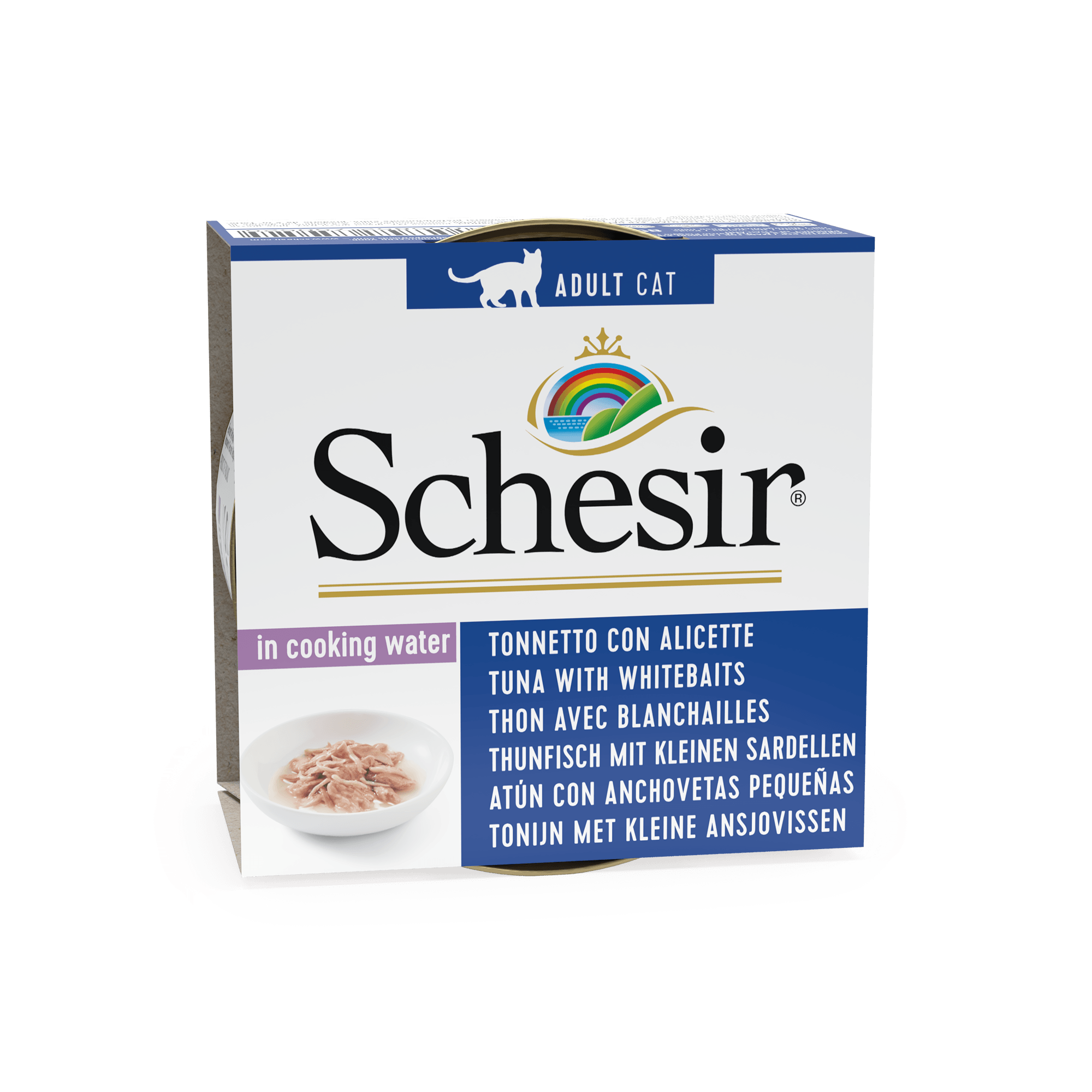 Schesir Tuna with Whitebaits, conserva, 85 g