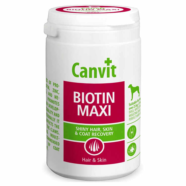 Supliment Nutritiv Caini CANVIT Biotin Maxi 230g