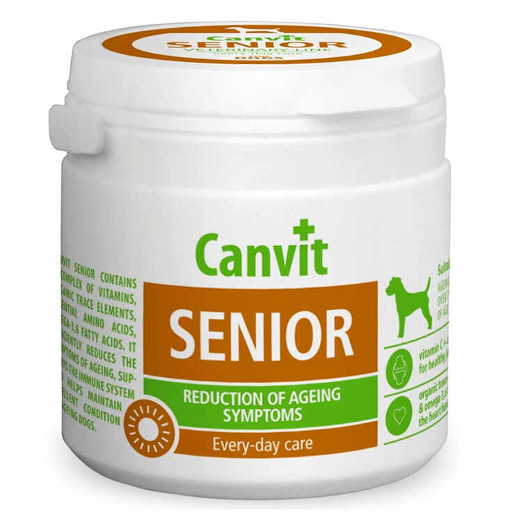 Supliment Nutritiv Caini CANVIT Senior 500g