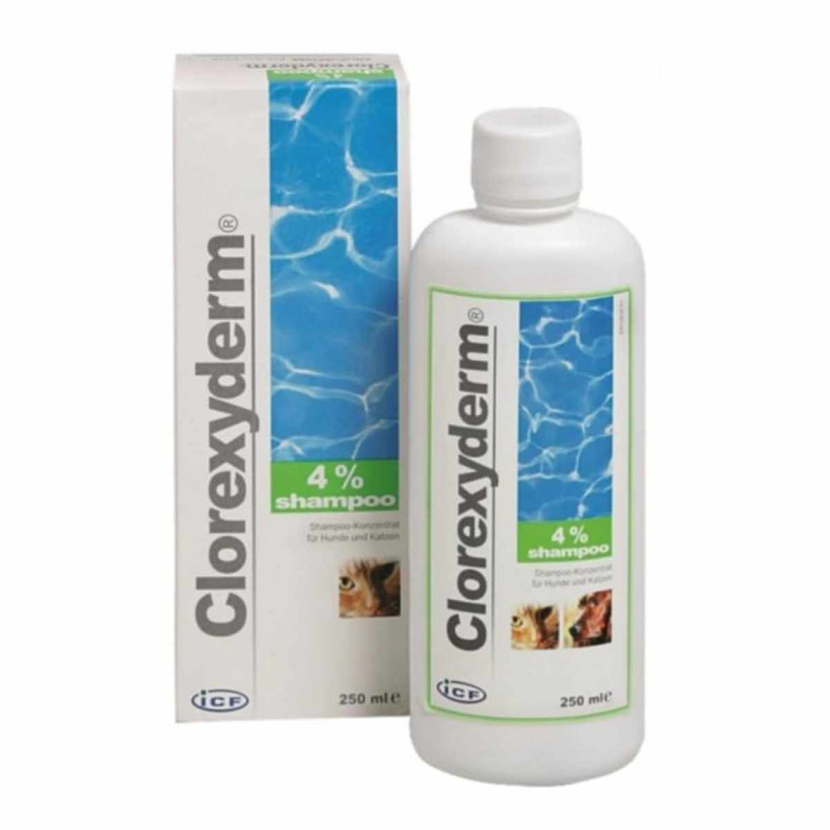 Clorexyderm Sampon 4%, 250 ml