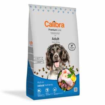 CALIBRA Premium Line Adult, XS-M, Pui, hrană uscată câini, 12kg