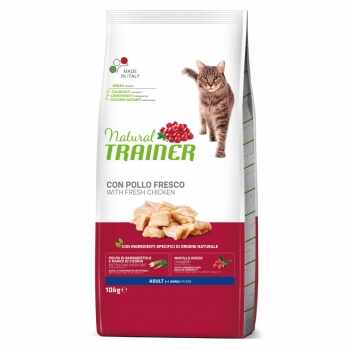 NATURAL TRAINER, Pui, hrană uscată pisici, 10kg
