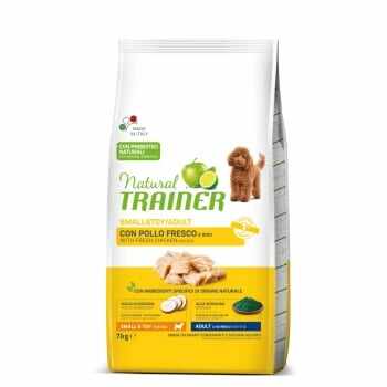 NATURAL TRAINER Small&Toy Adult, XS-S, Pui, hrană uscată câini, 7kg