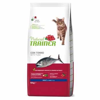 NATURAL TRAINER, Ton, hrană uscată pisici, 10kg