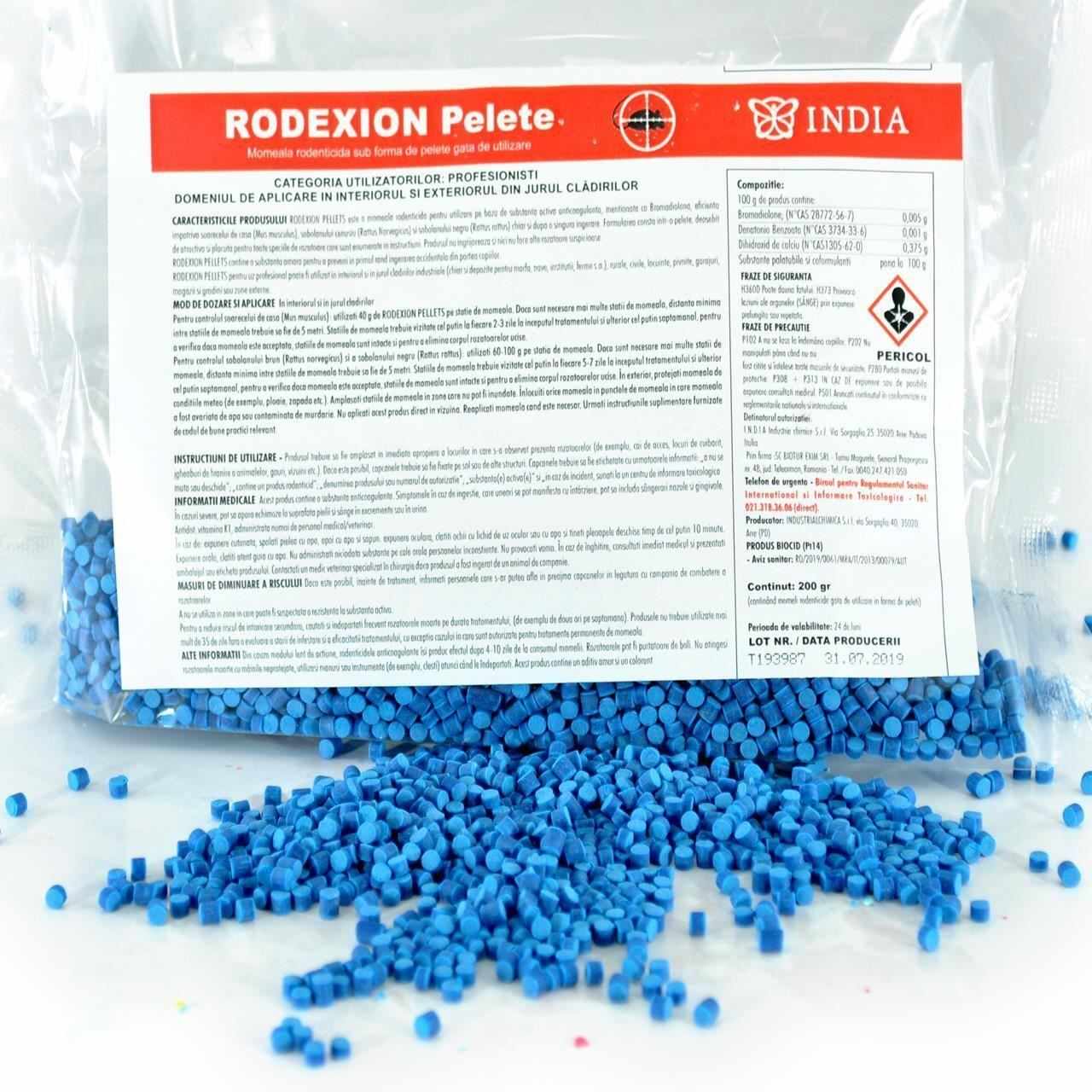 Rodexion Micropelete Albastru 25 Kg