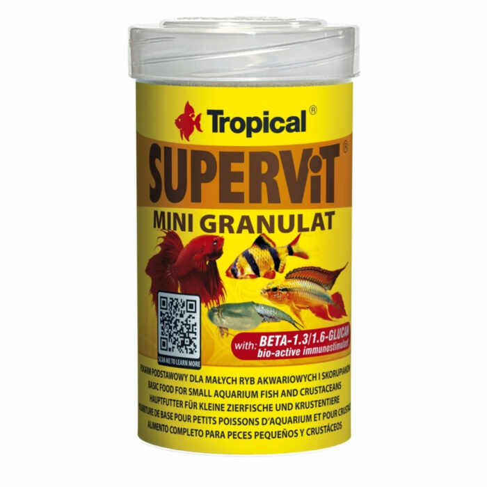 SUPERVIT mini granulat, Tropical Fish, 100ml, 65g