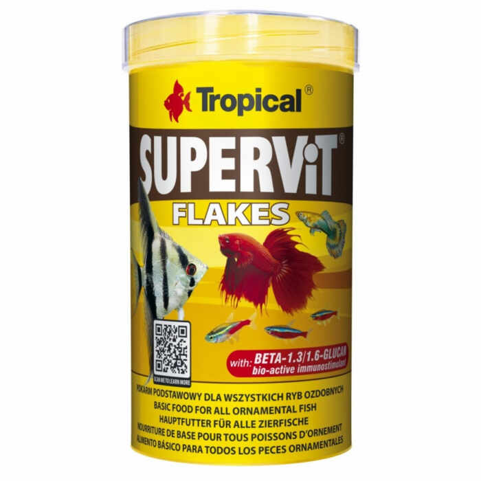 SUPERVIT, Tropical Fish Flakes,100ml, 20g