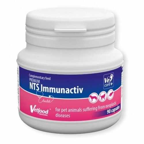 VetFood NTS Diet Immunactiv Anticahectic, 120 capsule