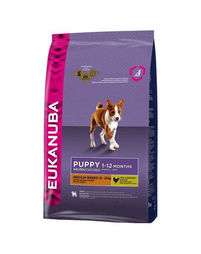 EUKANUBA Puppy & Junior Medium Breed 18 kg