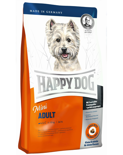 HAPPY DOG Fit & well Adult mini 4 kg