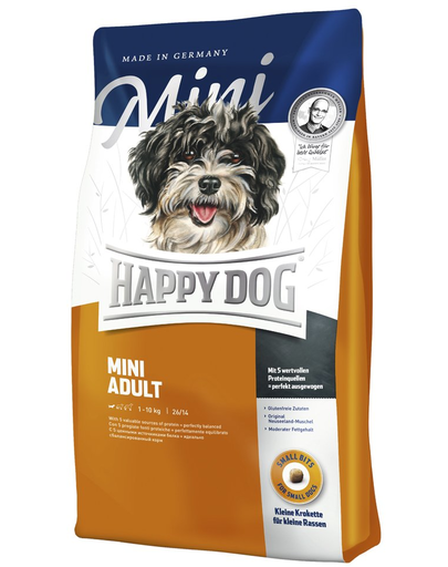 HAPPY DOG Fit & Well Adult mini 8 kg
