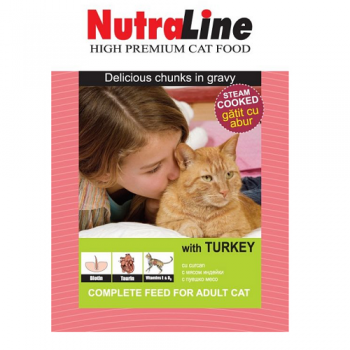 Nutraline Cat Plic Classic Curcan 100 g