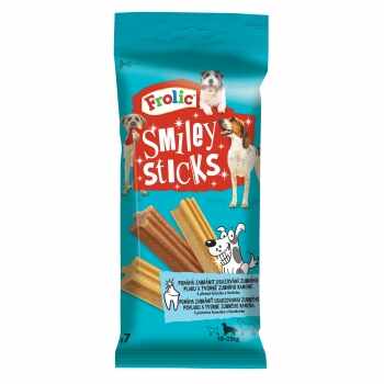 Recompense Caini Frolic Smiley Sticks, 7 bucati