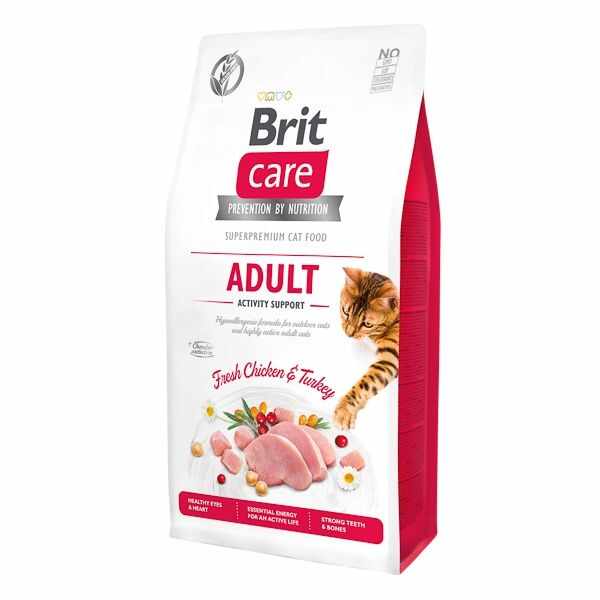 Brit Care Cat GF Adult Activity Support, 7 kg