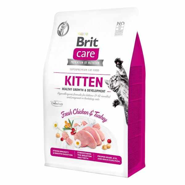 Brit Care Cat GF Kitten Healthy Growth and Development, 400 g