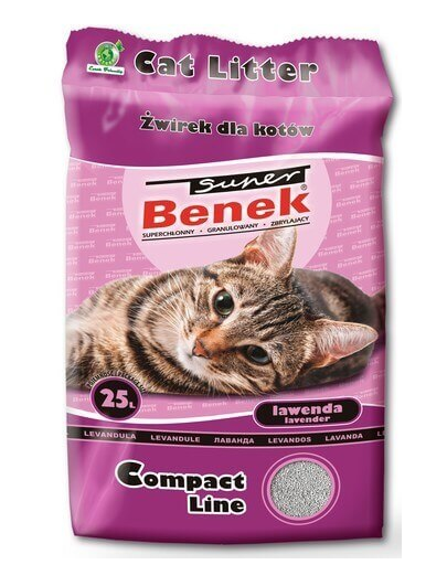 Benek Super compact lavandă 25 L