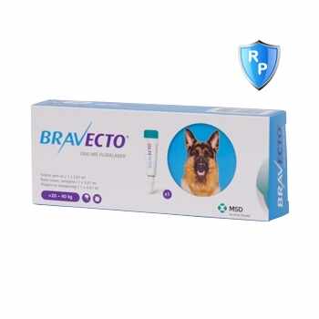 Bravecto Spot On Dog 1000 mg, 20-40 kg, 1 pipeta