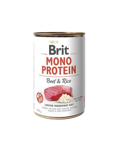 BRIT Mono Protein beef & rice 400g