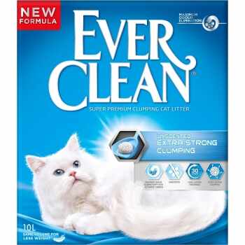 Ever Clean Extra Strong Clumping Fara Parfum, 10L
