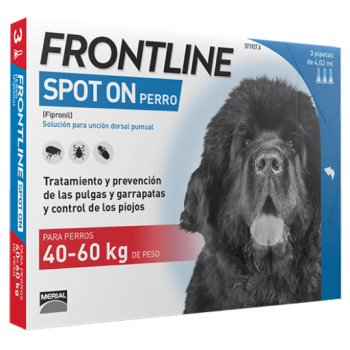 Frontline Spot-On Caini XL, 40-60 kg, 3 pipete