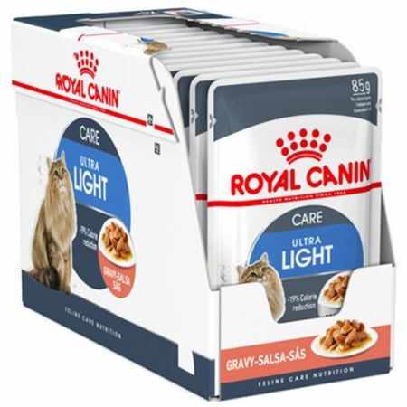 Royal Canin Feline Ultra Light Gravy, 12 plicuri x 85 g